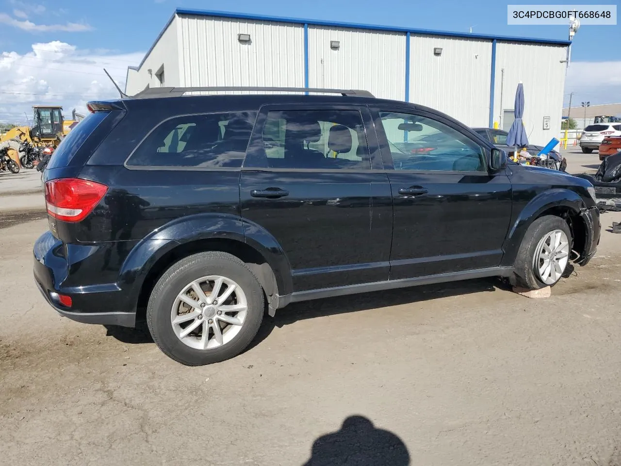 2015 Dodge Journey Sxt VIN: 3C4PDCBG0FT668648 Lot: 69435684