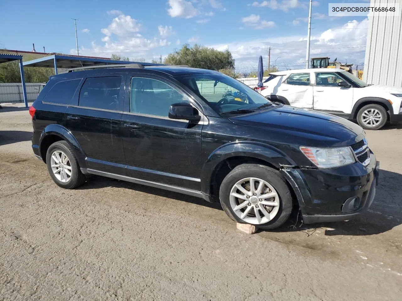 2015 Dodge Journey Sxt VIN: 3C4PDCBG0FT668648 Lot: 69435684