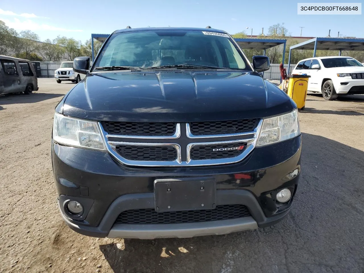 2015 Dodge Journey Sxt VIN: 3C4PDCBG0FT668648 Lot: 69435684