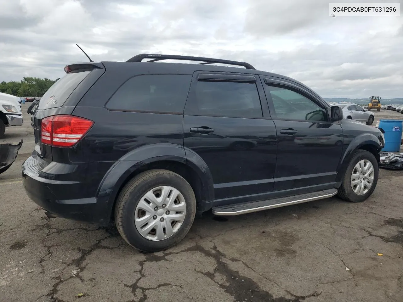 2015 Dodge Journey Se VIN: 3C4PDCAB0FT631296 Lot: 69489314