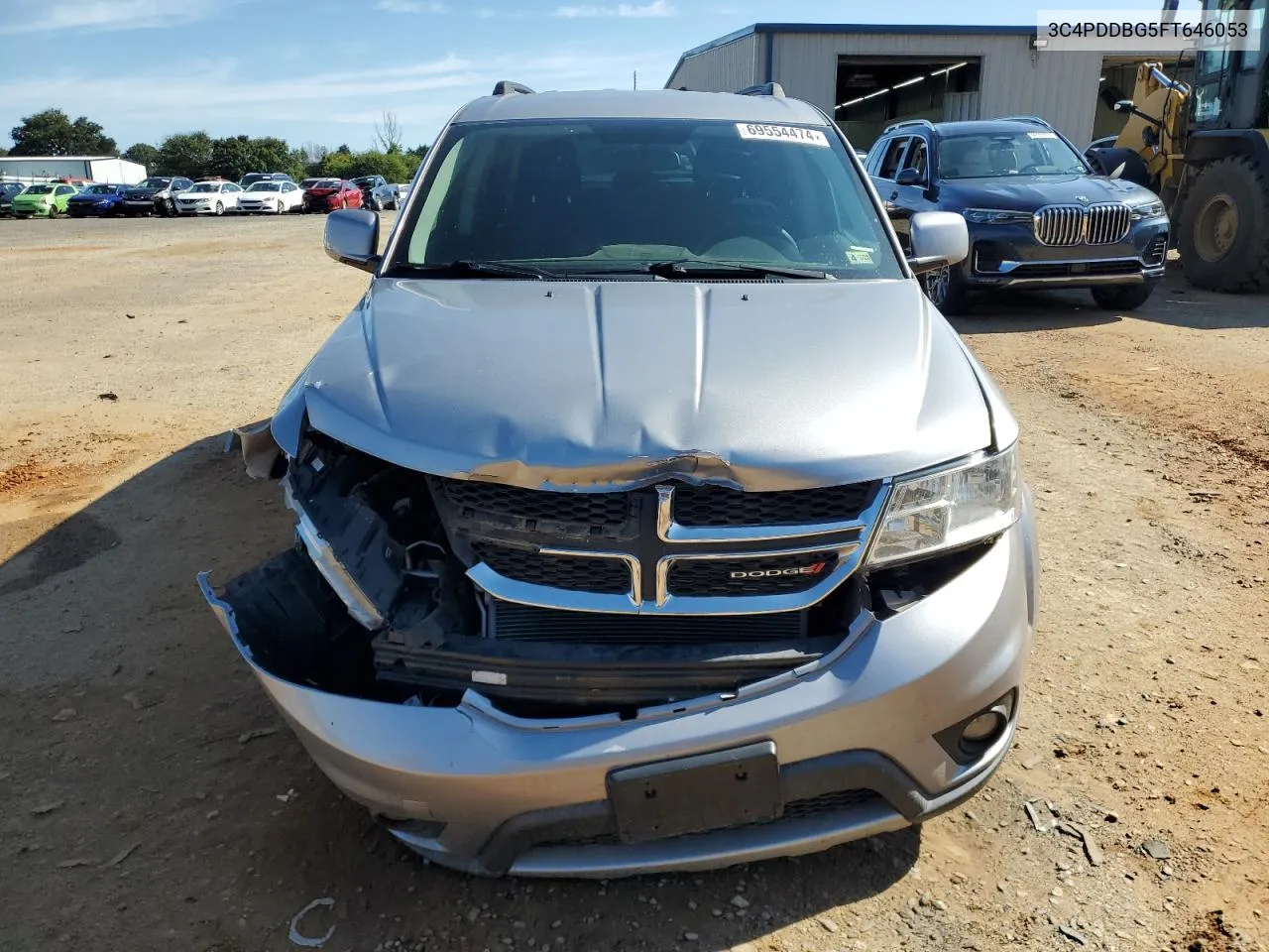 2015 Dodge Journey Sxt VIN: 3C4PDDBG5FT646053 Lot: 69554474