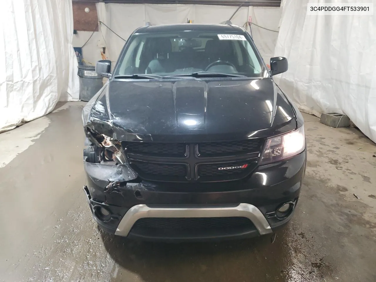 2015 Dodge Journey Crossroad VIN: 3C4PDDGG4FT533901 Lot: 69775104