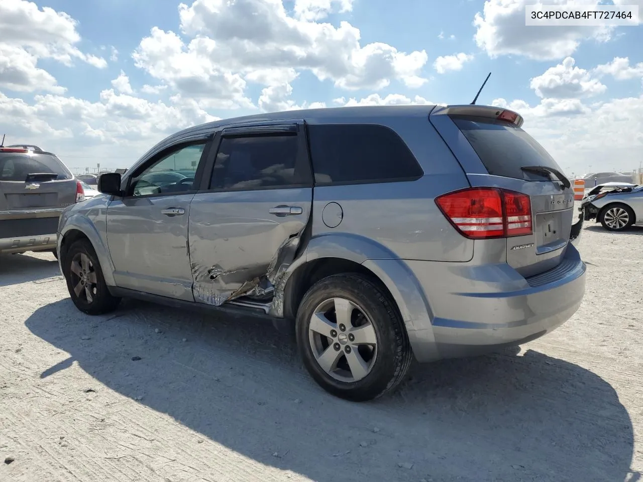 2015 Dodge Journey Se VIN: 3C4PDCAB4FT727464 Lot: 69882994