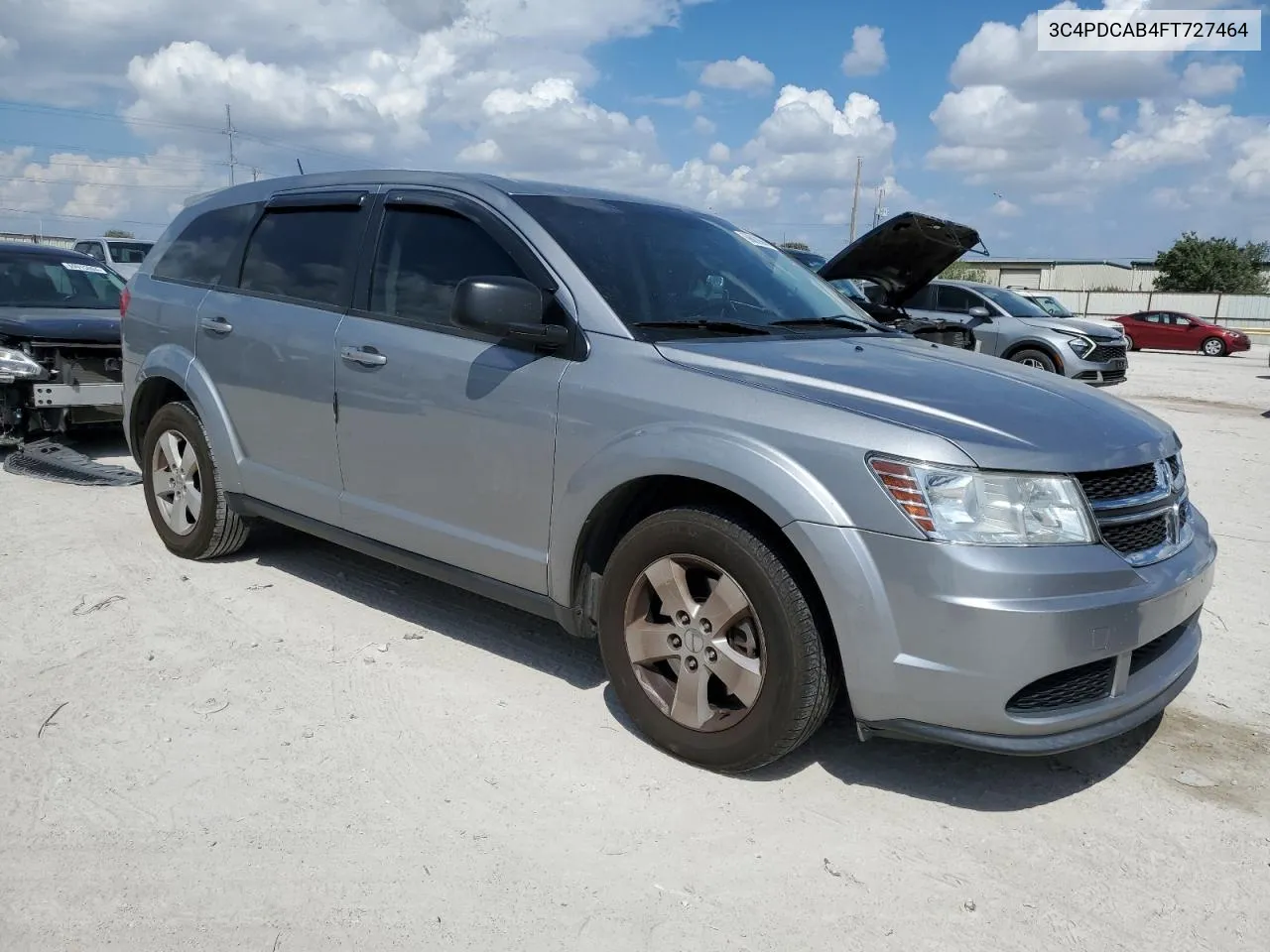 2015 Dodge Journey Se VIN: 3C4PDCAB4FT727464 Lot: 69882994