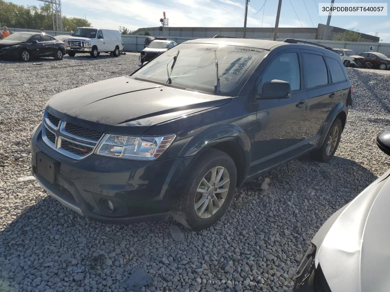 2015 Dodge Journey Sxt VIN: 3C4PDDBG5FT640057 Lot: 69935924