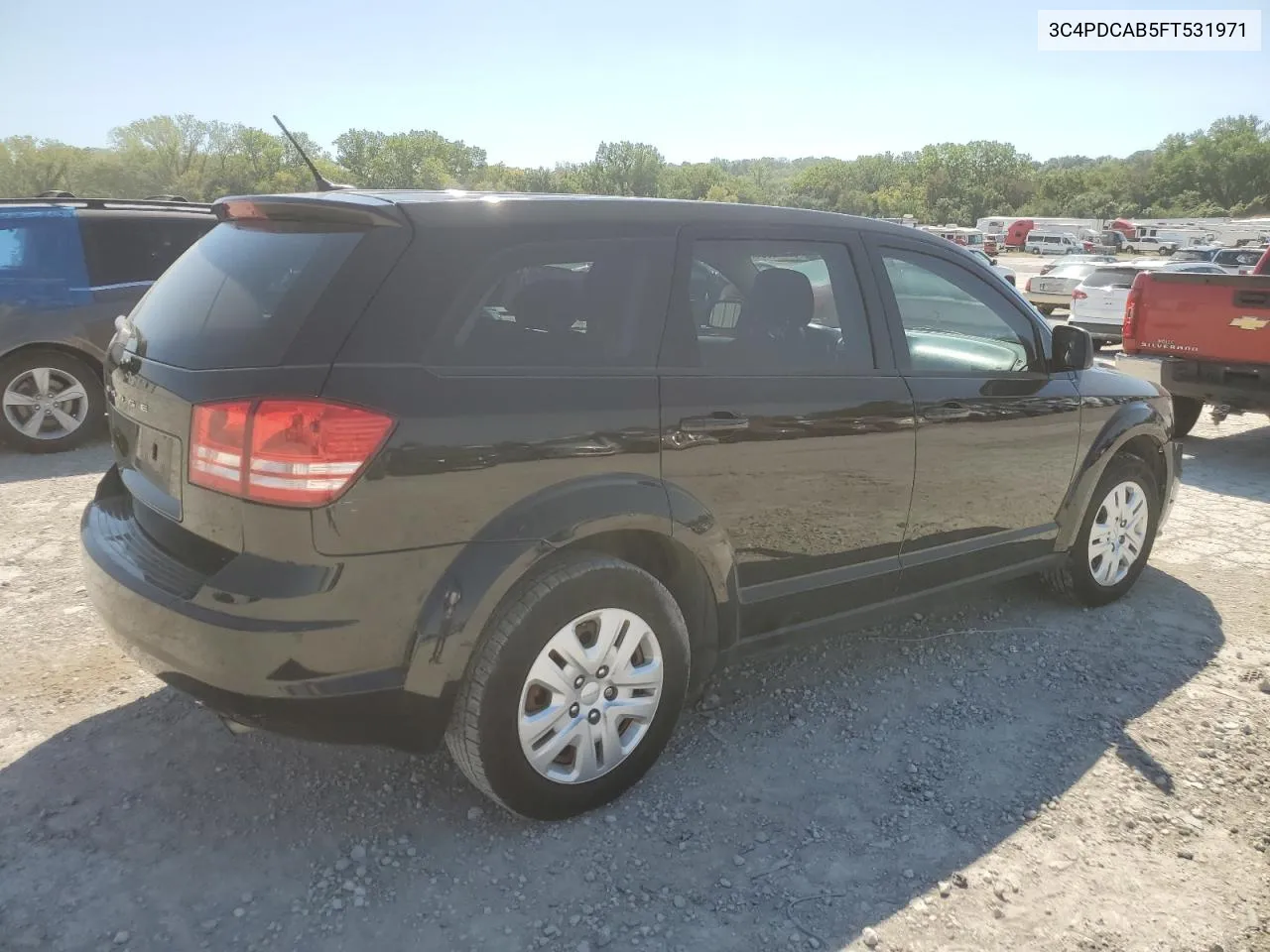 2015 Dodge Journey Se VIN: 3C4PDCAB5FT531971 Lot: 69942864