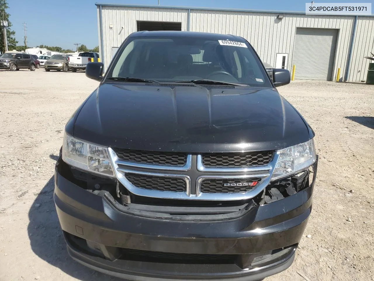 2015 Dodge Journey Se VIN: 3C4PDCAB5FT531971 Lot: 69942864