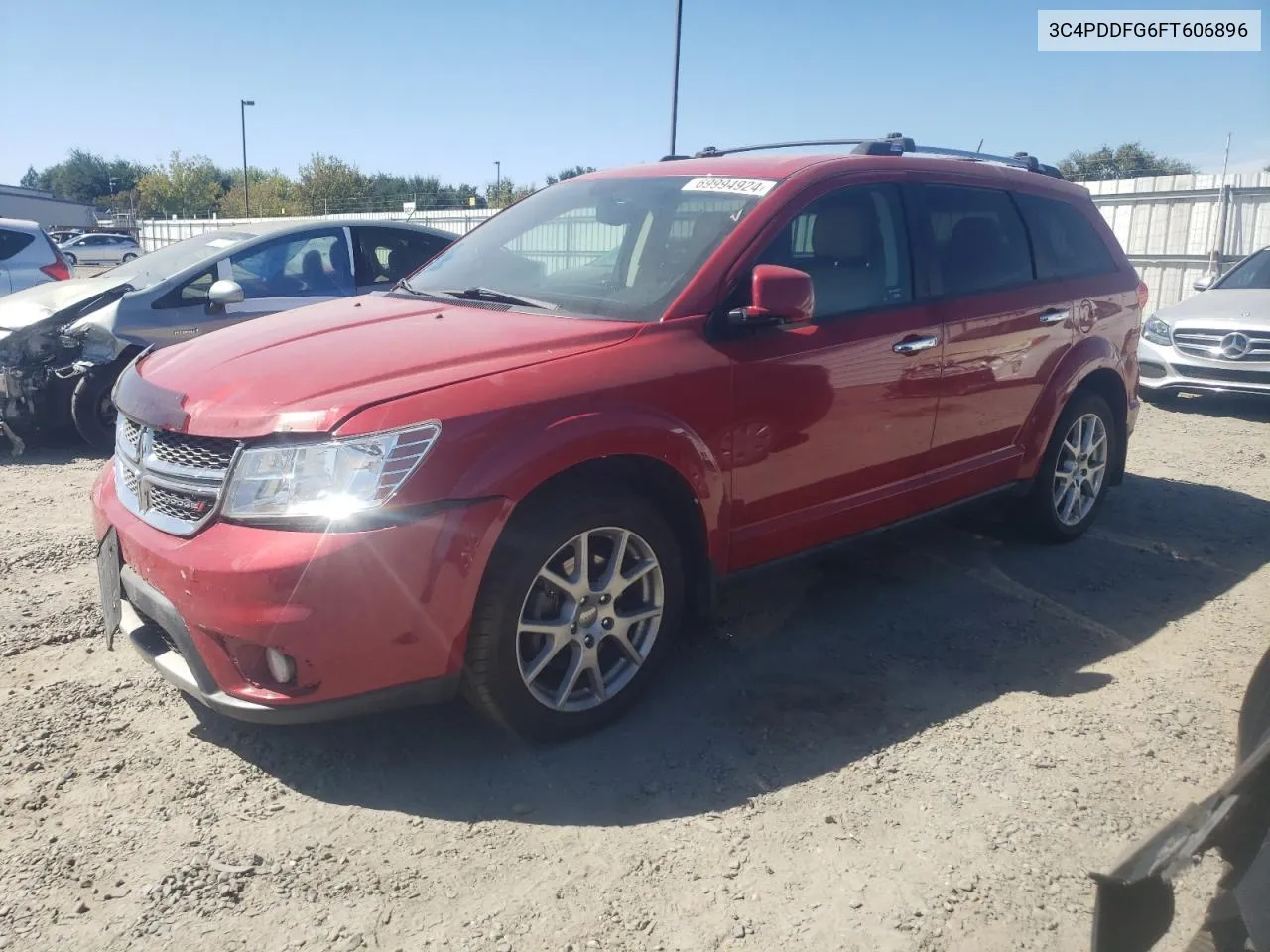 3C4PDDFG6FT606896 2015 Dodge Journey R/T