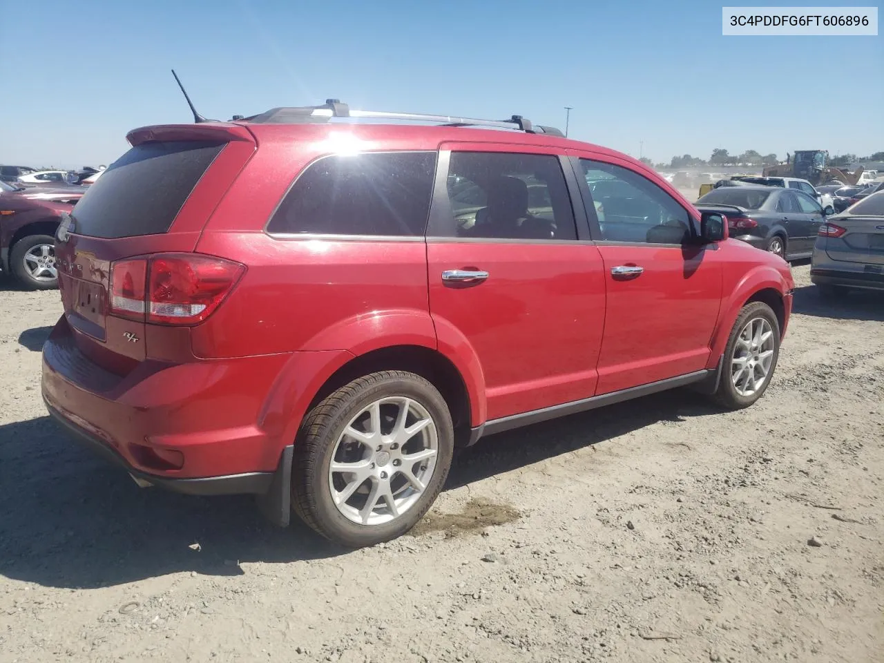 2015 Dodge Journey R/T VIN: 3C4PDDFG6FT606896 Lot: 69994924