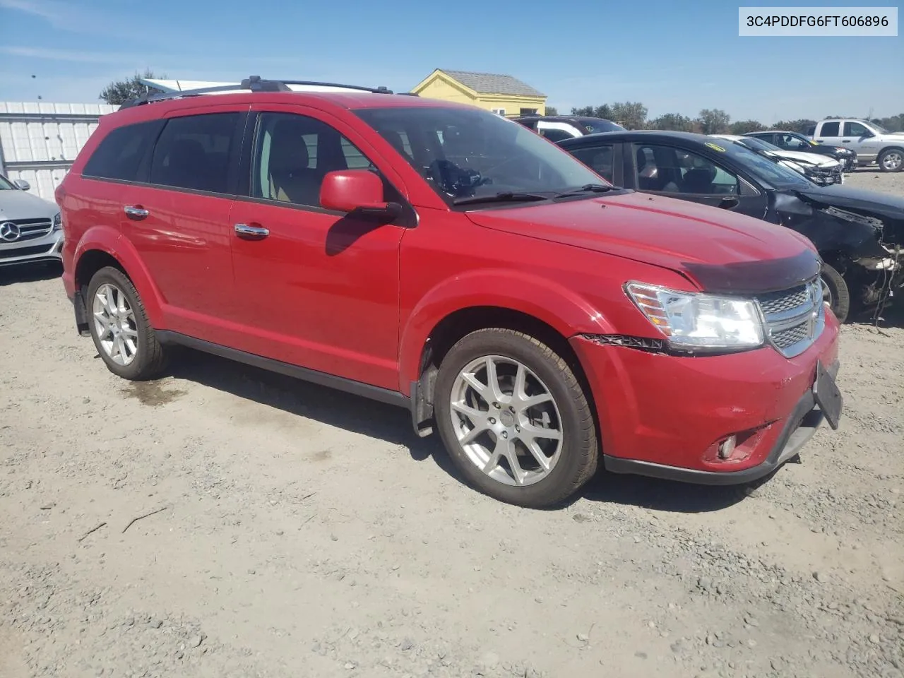 2015 Dodge Journey R/T VIN: 3C4PDDFG6FT606896 Lot: 69994924