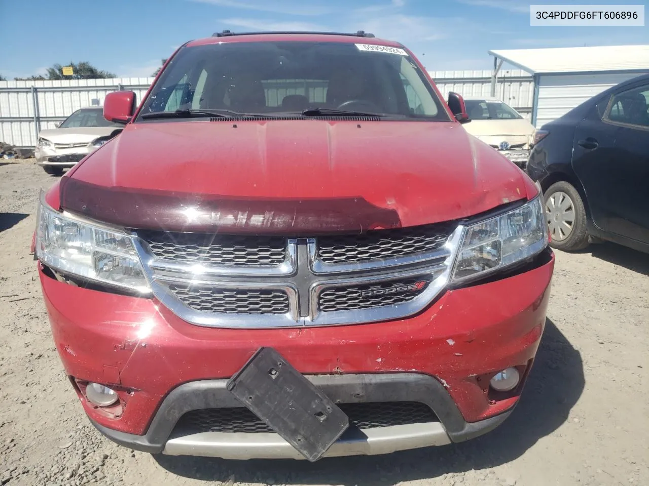 3C4PDDFG6FT606896 2015 Dodge Journey R/T