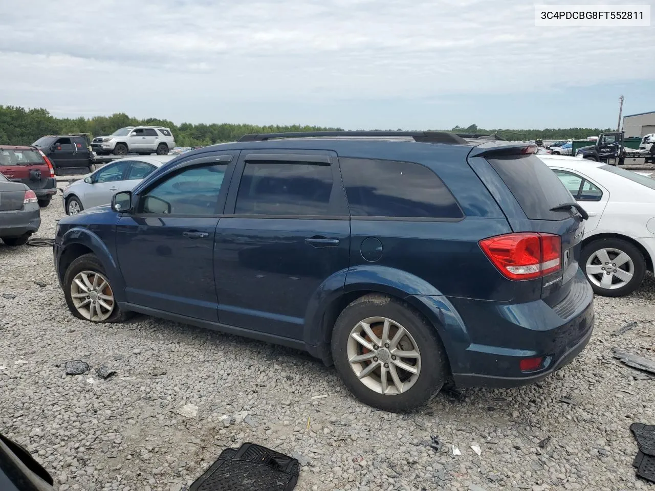 2015 Dodge Journey Sxt VIN: 3C4PDCBG8FT552811 Lot: 70195864