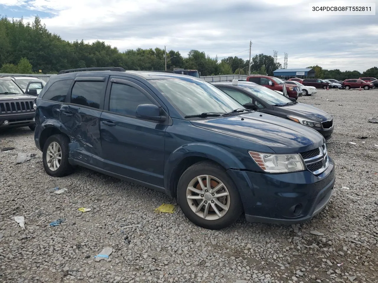 2015 Dodge Journey Sxt VIN: 3C4PDCBG8FT552811 Lot: 70195864