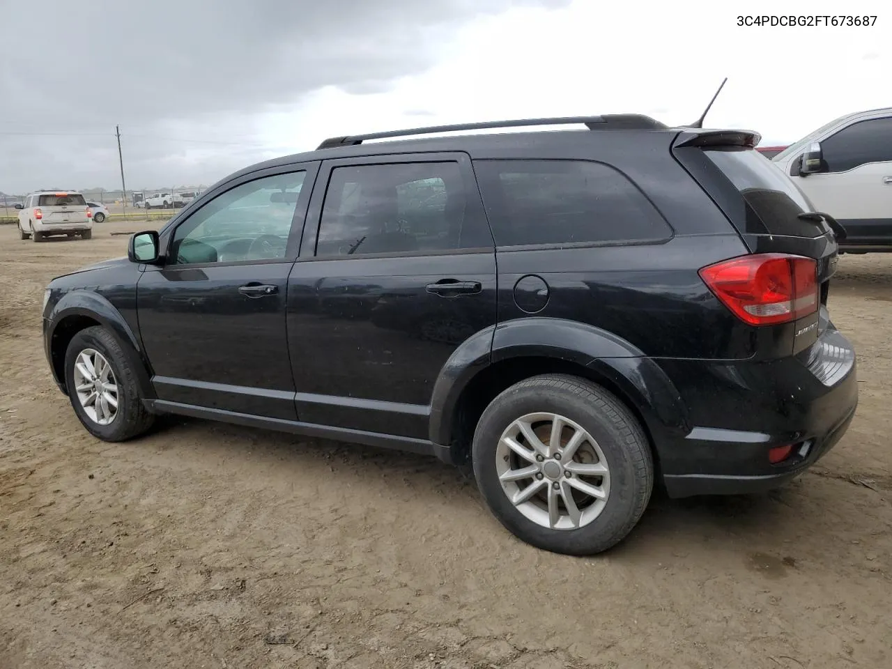 2015 Dodge Journey Sxt VIN: 3C4PDCBG2FT673687 Lot: 70413294