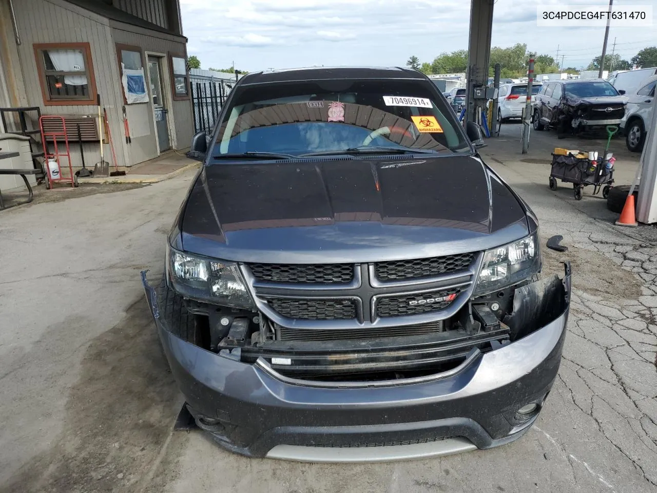 2015 Dodge Journey R/T VIN: 3C4PDCEG4FT631470 Lot: 70496914