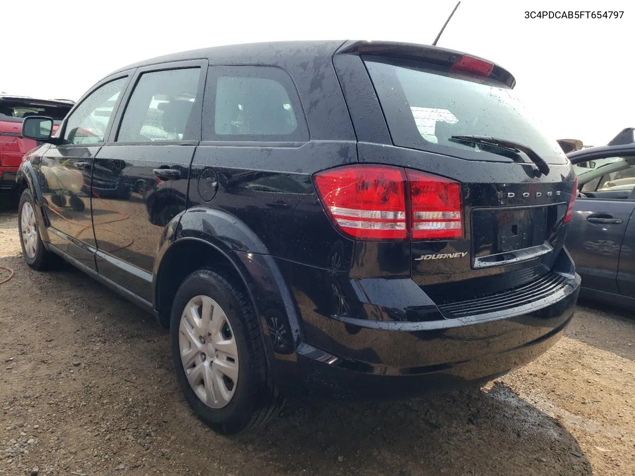 2015 Dodge Journey Se VIN: 3C4PDCAB5FT654797 Lot: 70655164