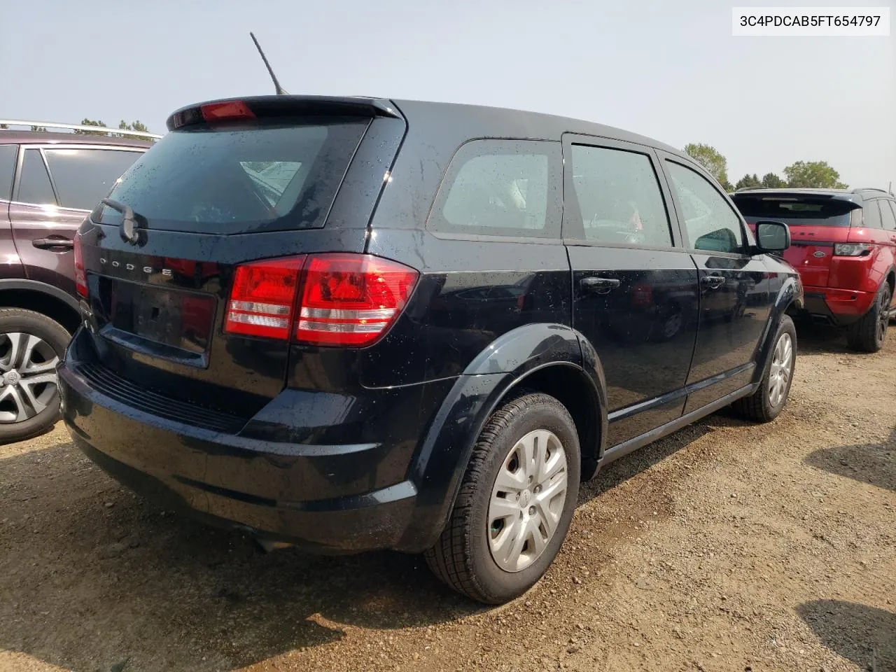 2015 Dodge Journey Se VIN: 3C4PDCAB5FT654797 Lot: 70655164