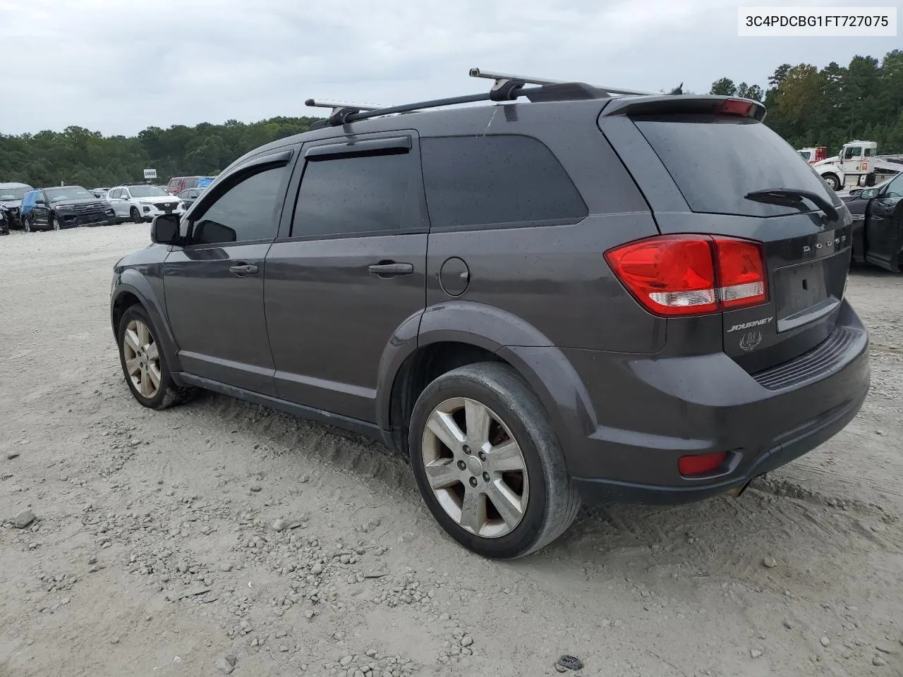 2015 Dodge Journey Sxt VIN: 3C4PDCBG1FT727075 Lot: 70798874