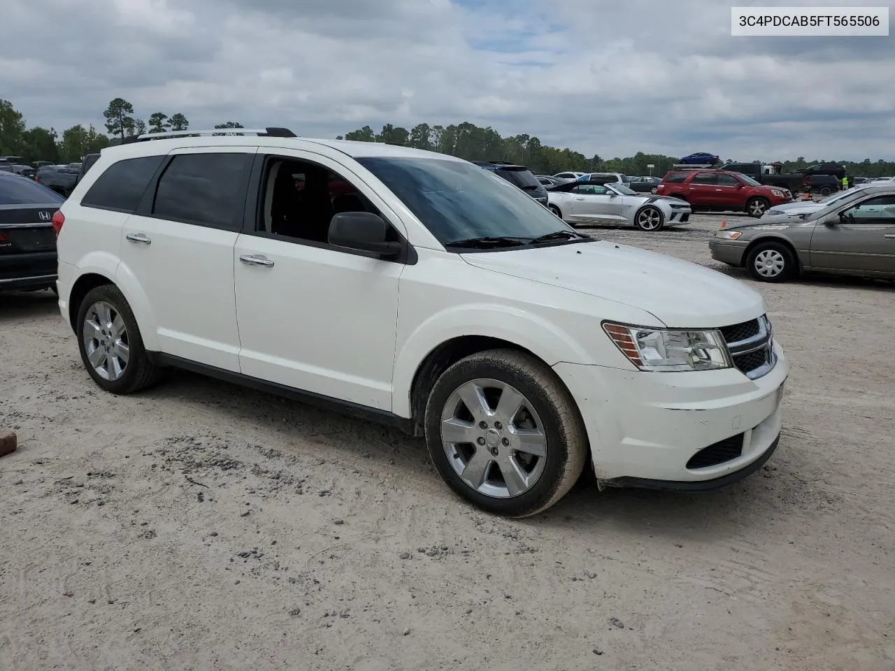 2015 Dodge Journey Se VIN: 3C4PDCAB5FT565506 Lot: 70905954