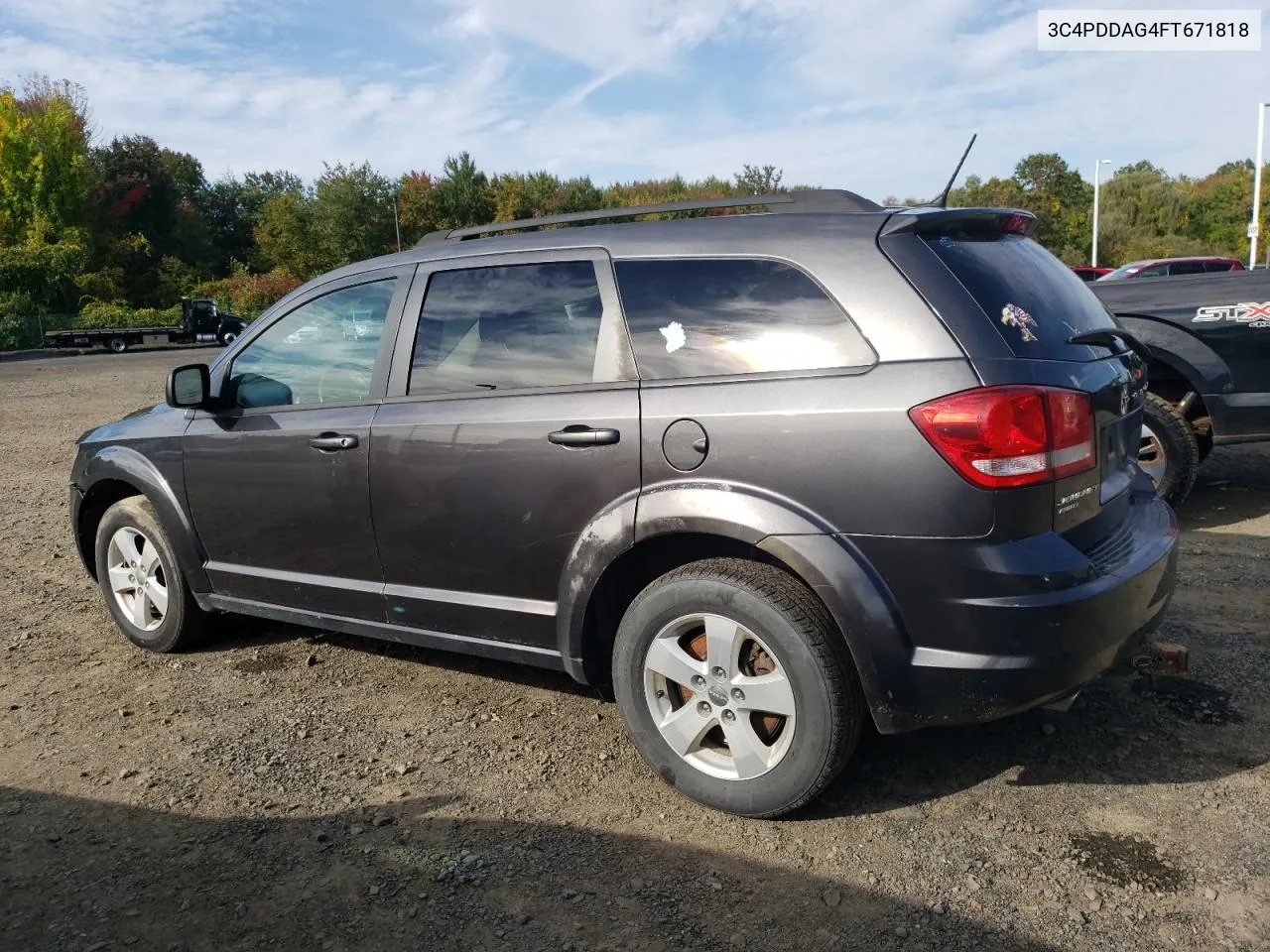 2015 Dodge Journey Se VIN: 3C4PDDAG4FT671818 Lot: 70977324