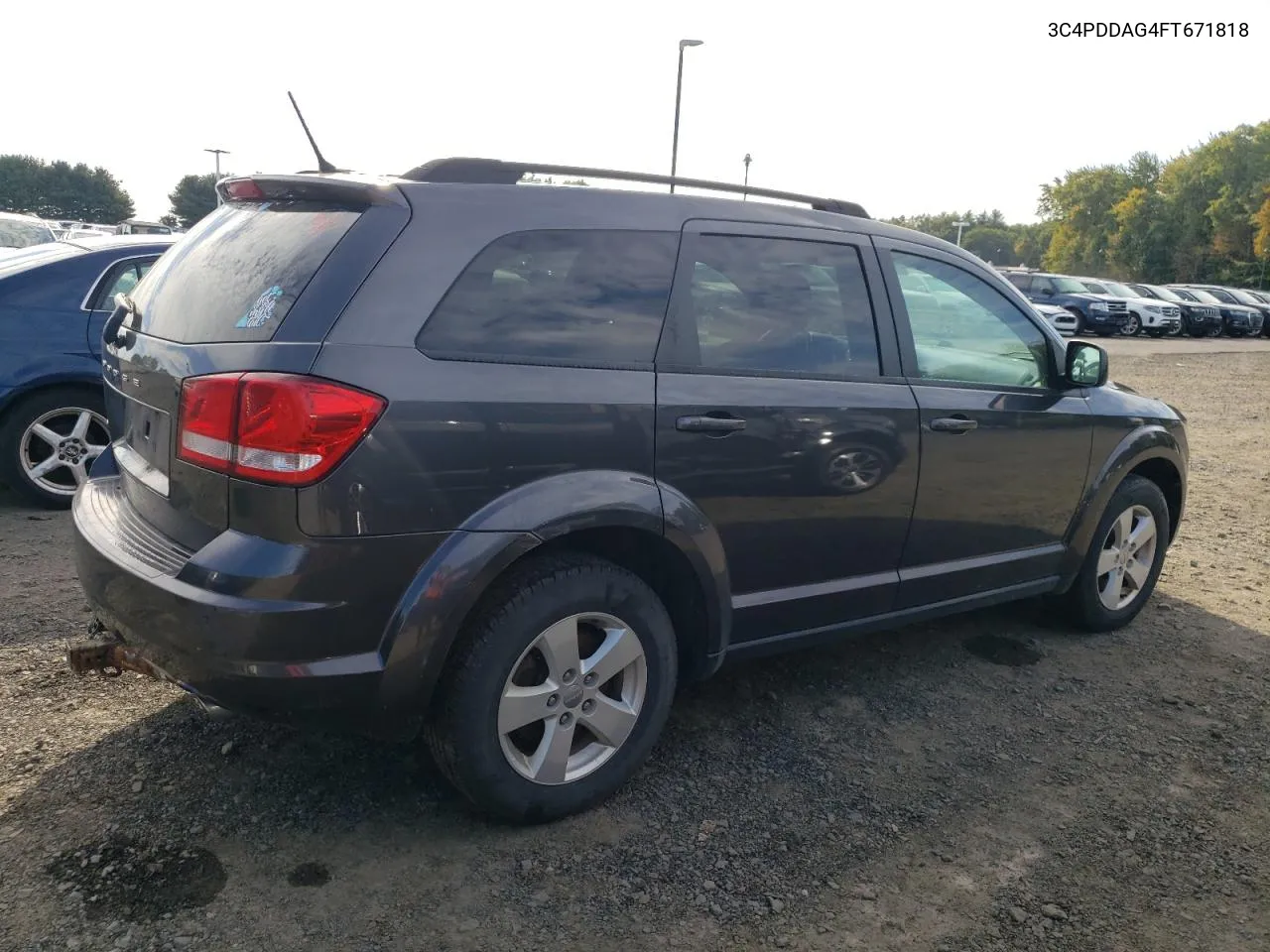 2015 Dodge Journey Se VIN: 3C4PDDAG4FT671818 Lot: 70977324