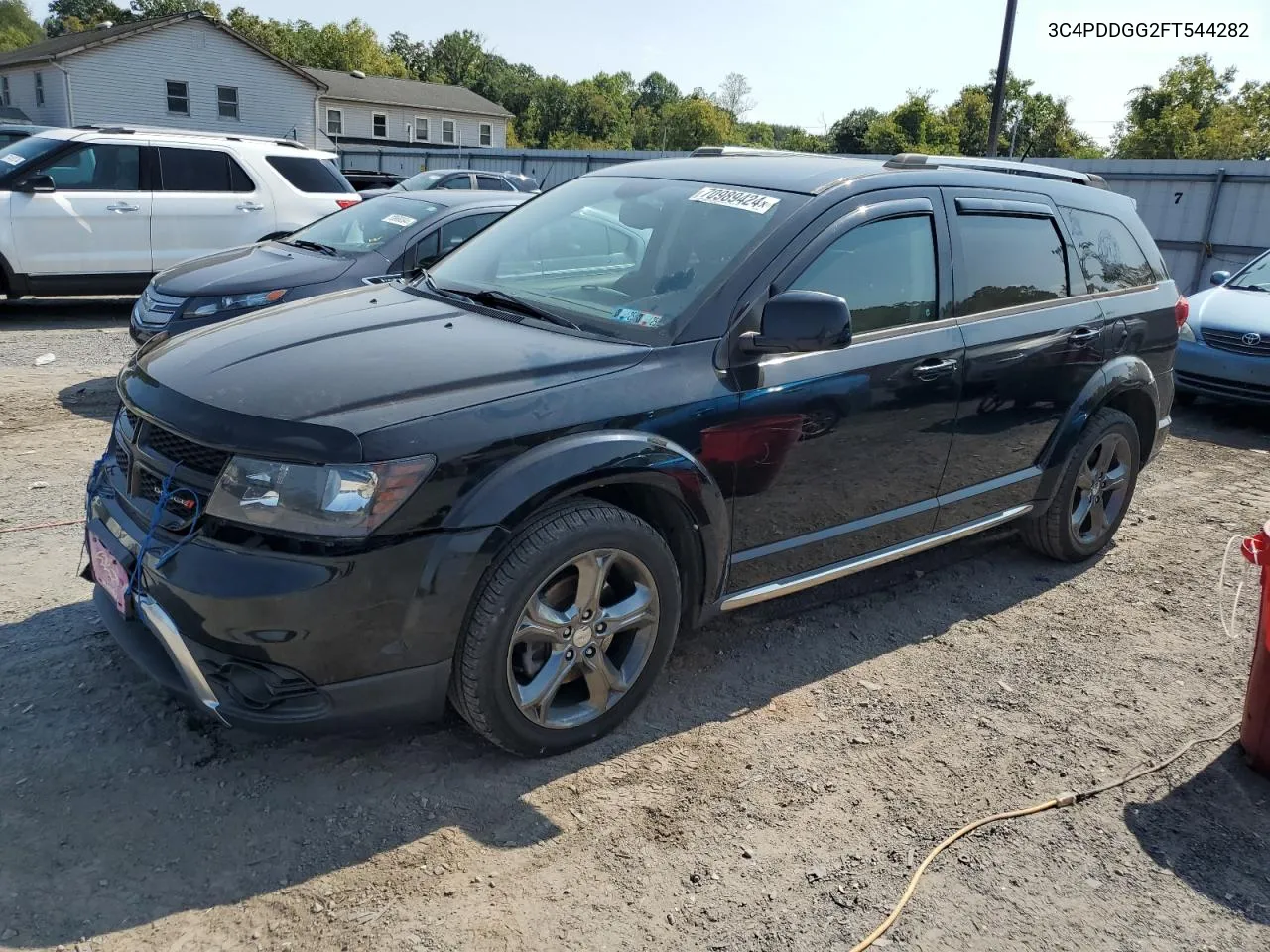 2015 Dodge Journey Crossroad VIN: 3C4PDDGG2FT544282 Lot: 70989424