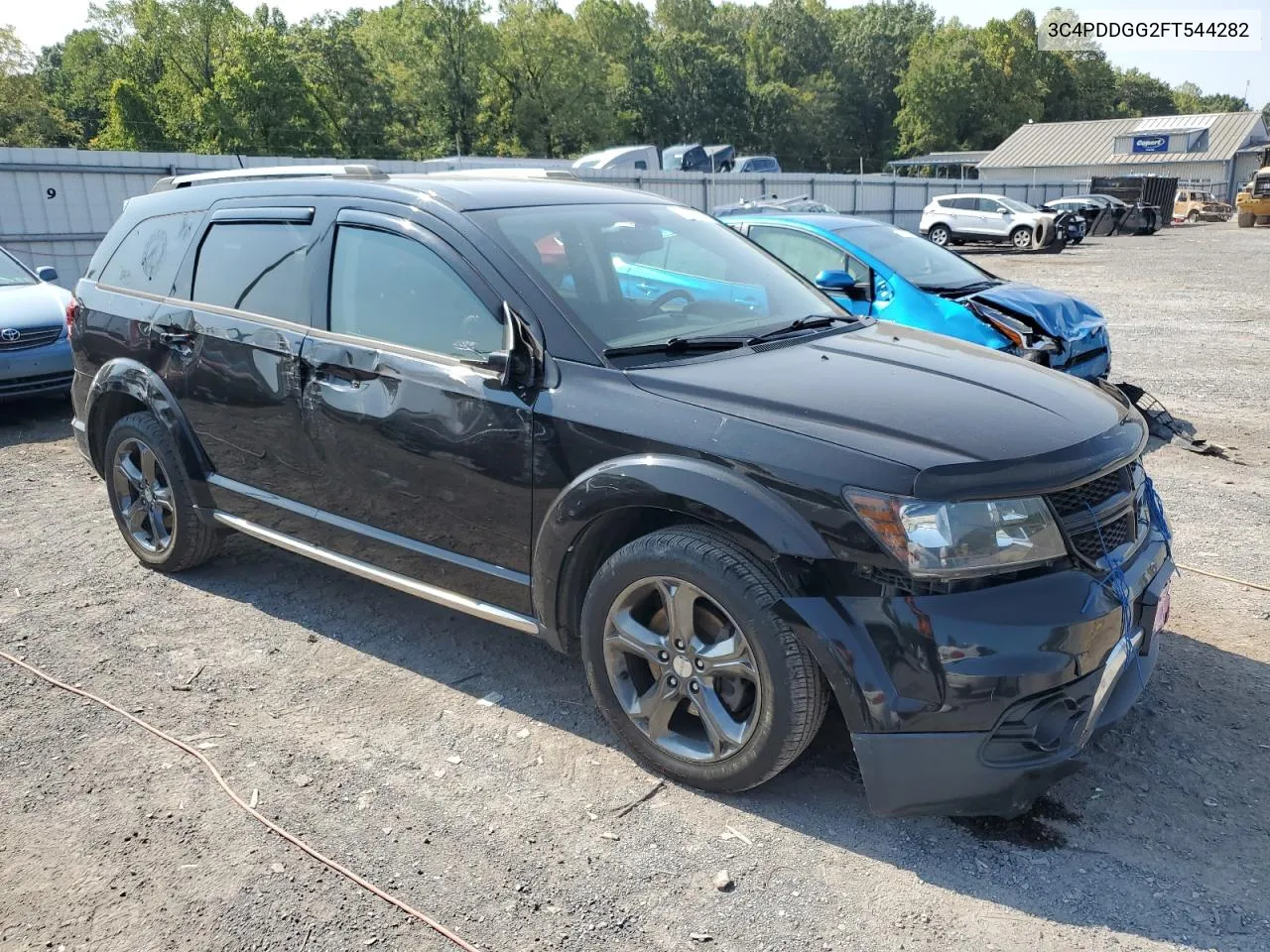 2015 Dodge Journey Crossroad VIN: 3C4PDDGG2FT544282 Lot: 70989424