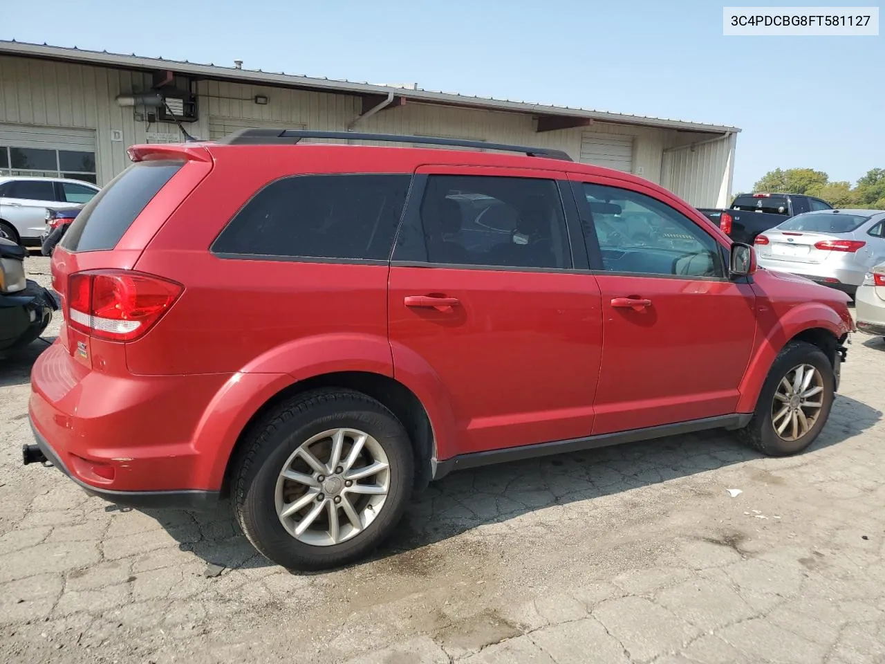 2015 Dodge Journey Sxt VIN: 3C4PDCBG8FT581127 Lot: 71030204