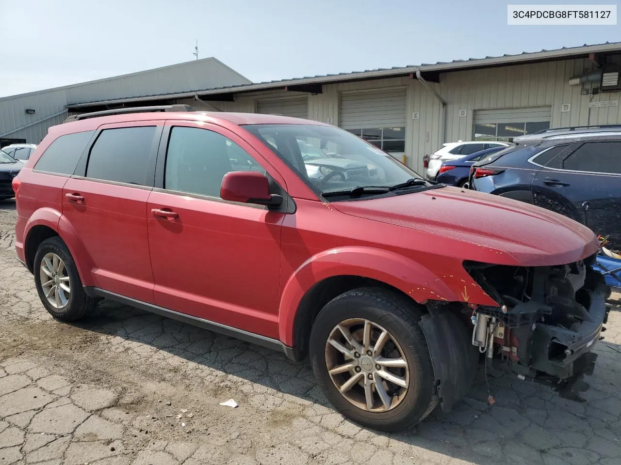 2015 Dodge Journey Sxt VIN: 3C4PDCBG8FT581127 Lot: 71030204