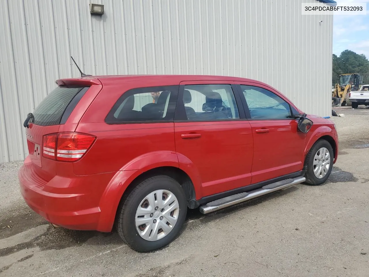 2015 Dodge Journey Se VIN: 3C4PDCAB6FT532093 Lot: 71242774