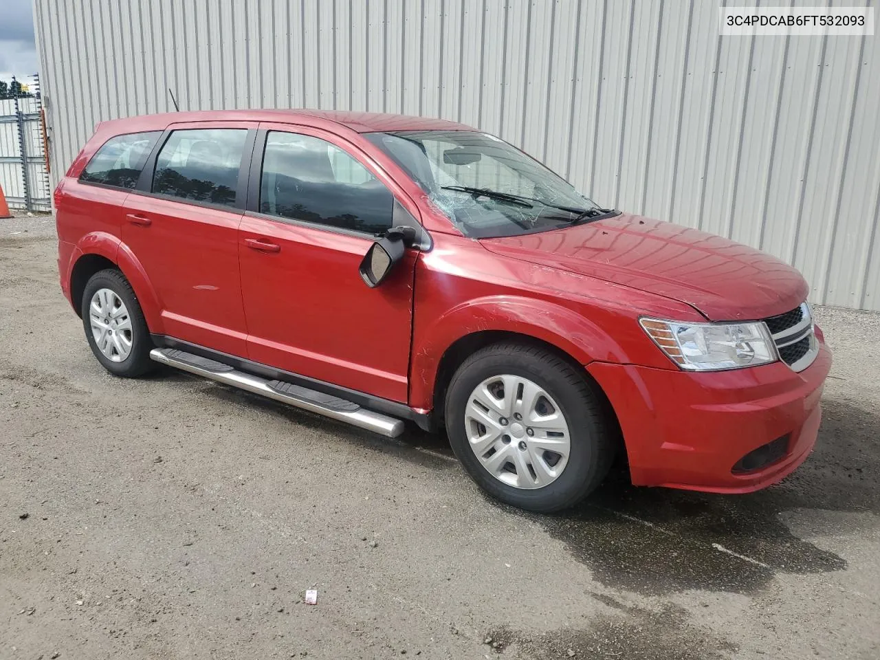 2015 Dodge Journey Se VIN: 3C4PDCAB6FT532093 Lot: 71242774