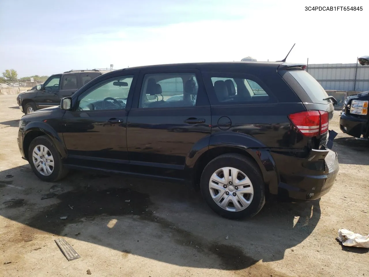 2015 Dodge Journey Se VIN: 3C4PDCAB1FT654845 Lot: 71292284