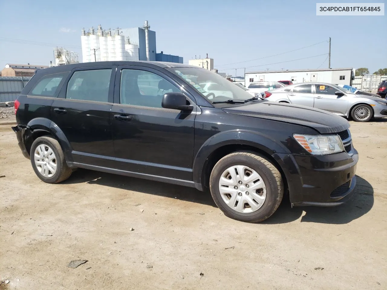 2015 Dodge Journey Se VIN: 3C4PDCAB1FT654845 Lot: 71292284