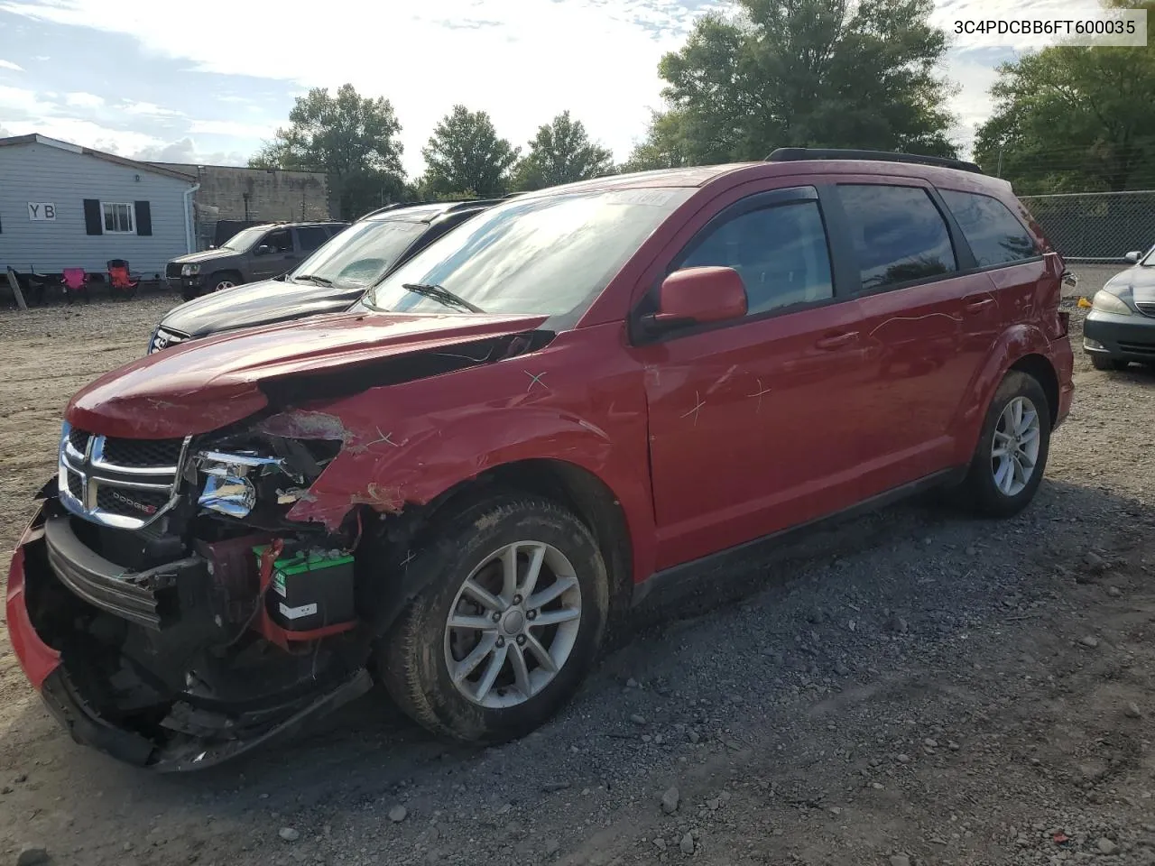 3C4PDCBB6FT600035 2015 Dodge Journey Sxt