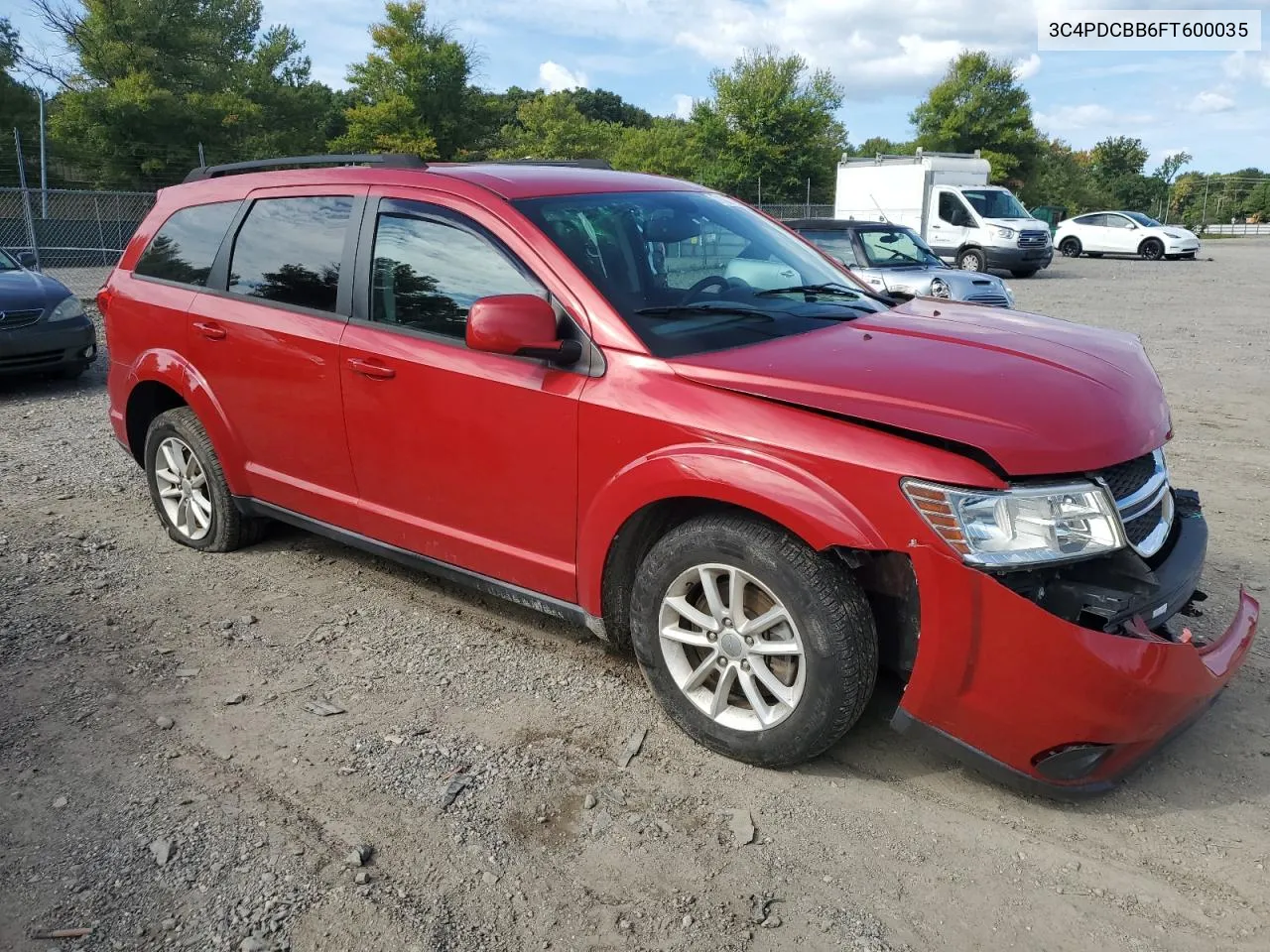 2015 Dodge Journey Sxt VIN: 3C4PDCBB6FT600035 Lot: 71357194