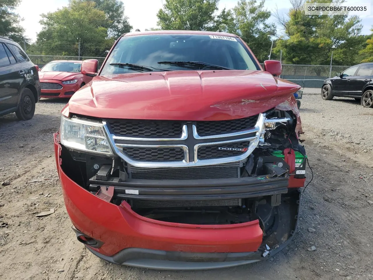 3C4PDCBB6FT600035 2015 Dodge Journey Sxt