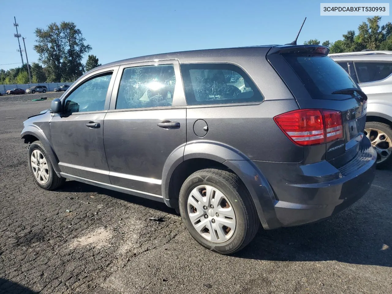 2015 Dodge Journey Se VIN: 3C4PDCABXFT530993 Lot: 71448194