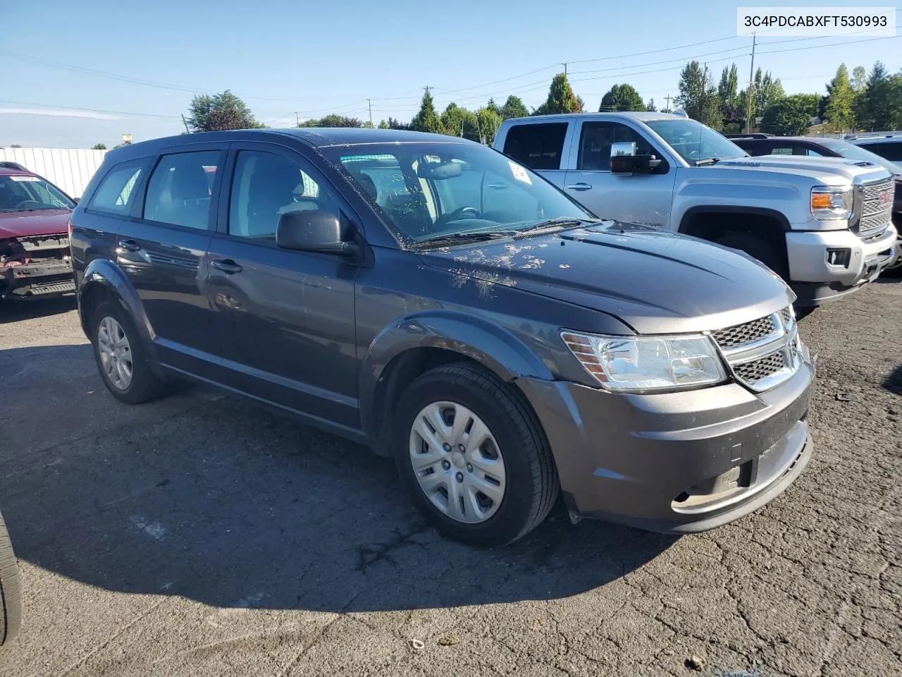 2015 Dodge Journey Se VIN: 3C4PDCABXFT530993 Lot: 71448194