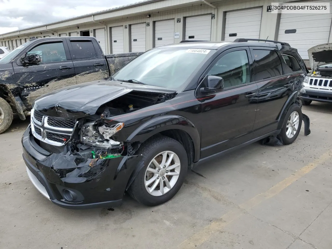 2015 Dodge Journey Sxt VIN: 3C4PDDBG4FT526275 Lot: 71664024