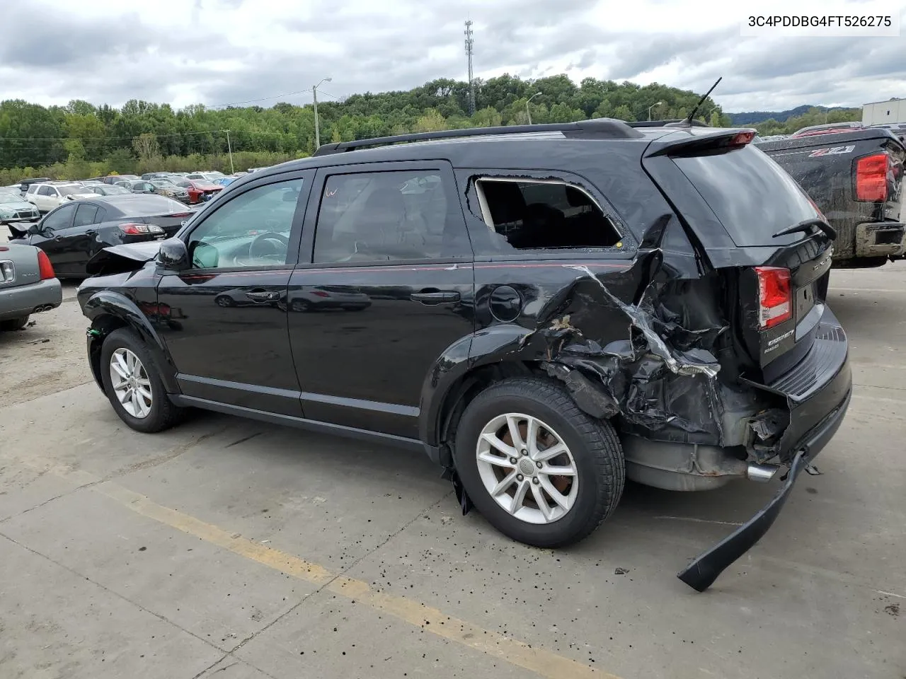 2015 Dodge Journey Sxt VIN: 3C4PDDBG4FT526275 Lot: 71664024