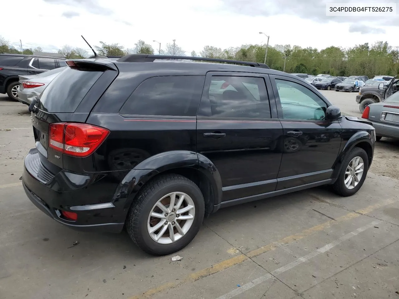 2015 Dodge Journey Sxt VIN: 3C4PDDBG4FT526275 Lot: 71664024