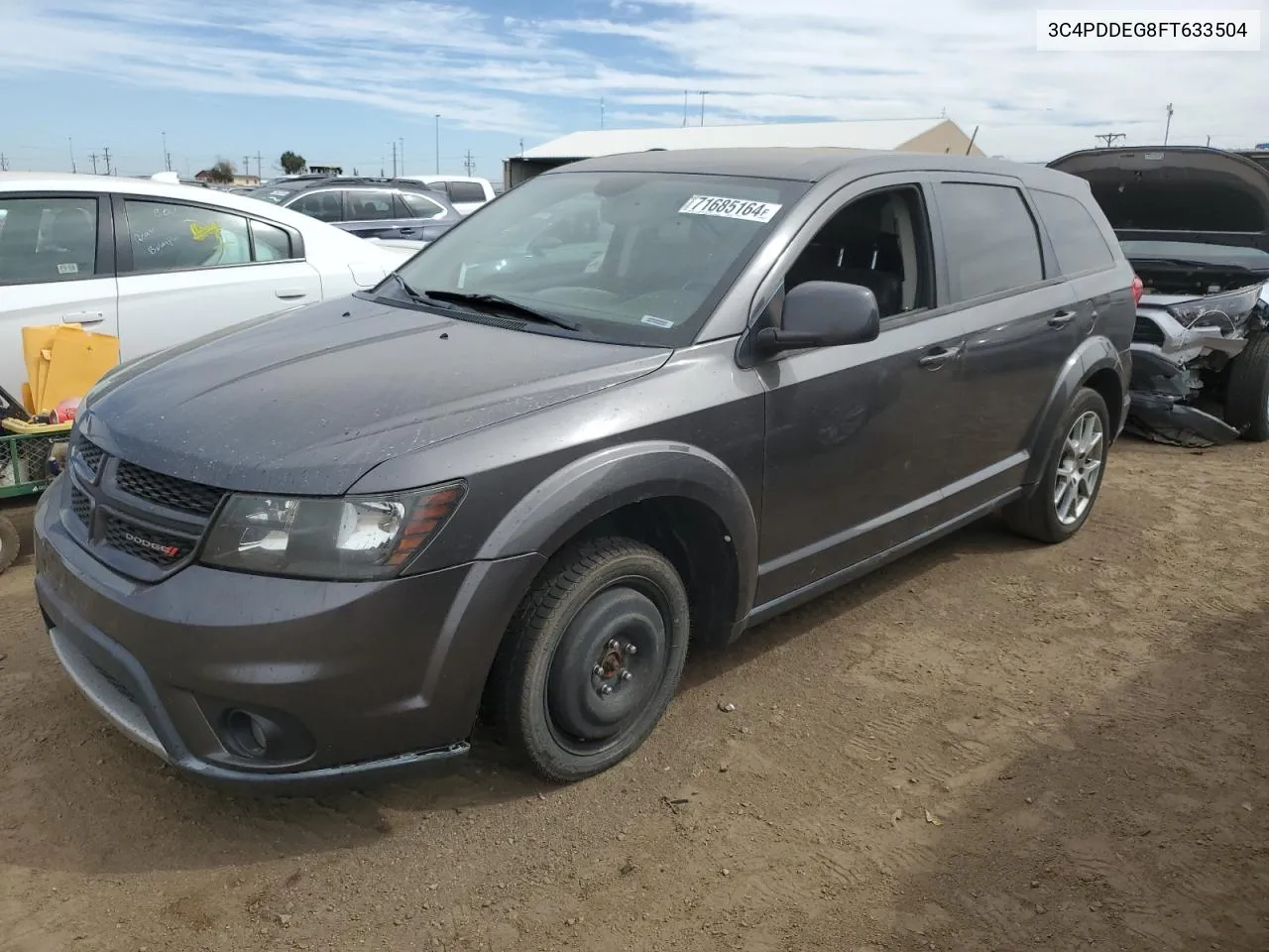 2015 Dodge Journey R/T VIN: 3C4PDDEG8FT633504 Lot: 71685164