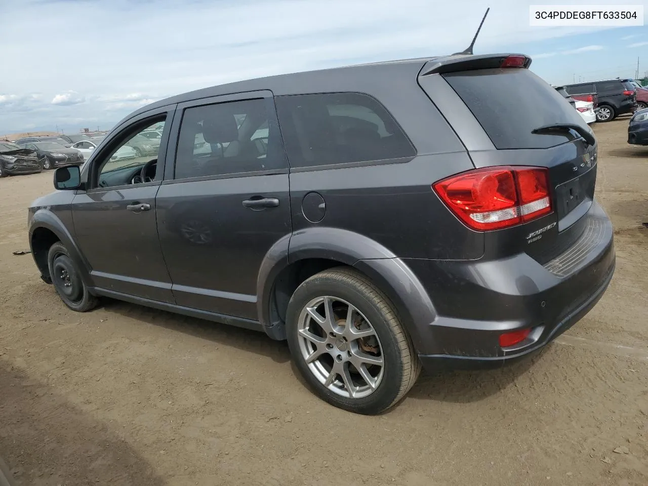 2015 Dodge Journey R/T VIN: 3C4PDDEG8FT633504 Lot: 71685164