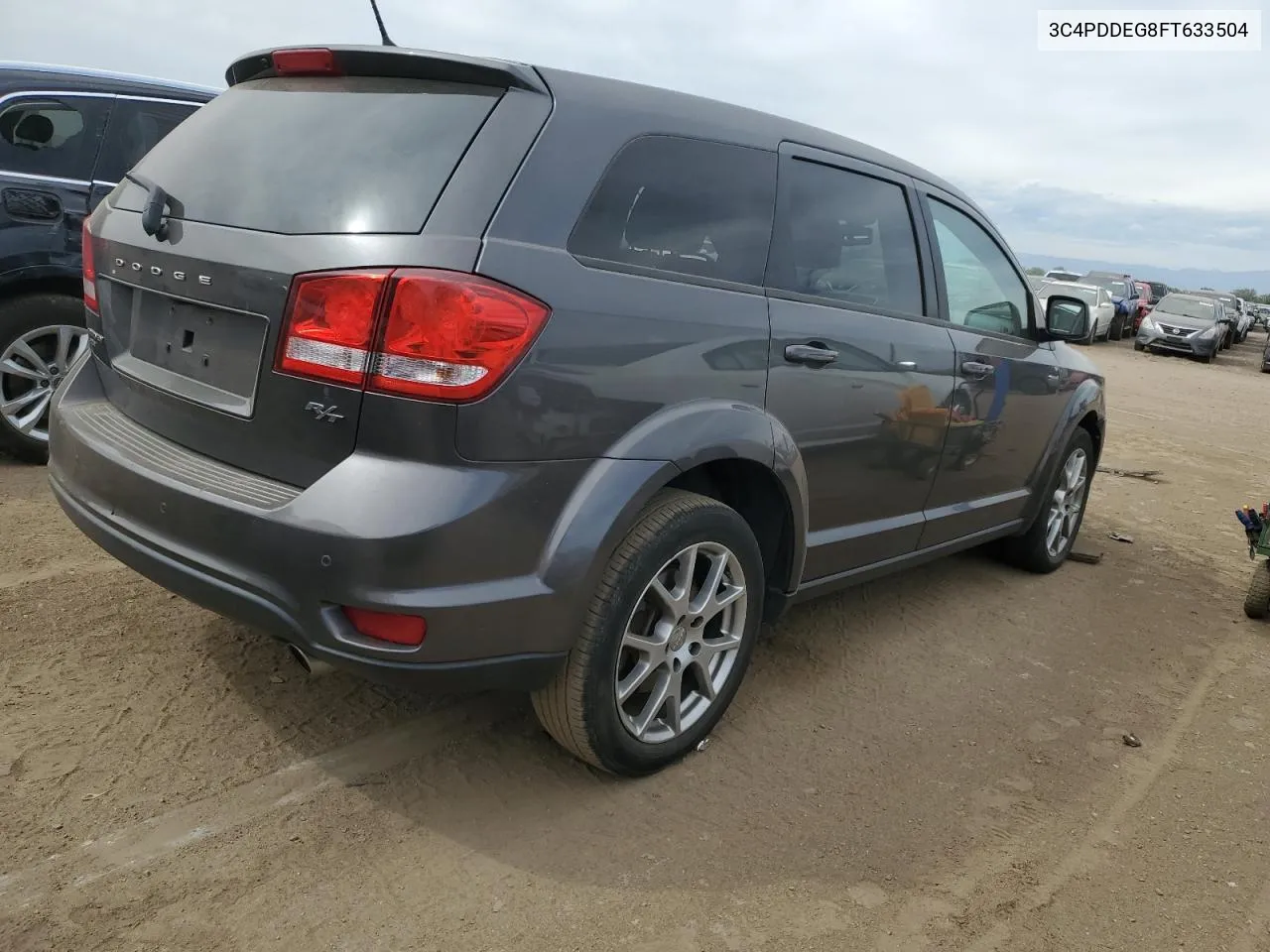 2015 Dodge Journey R/T VIN: 3C4PDDEG8FT633504 Lot: 71685164