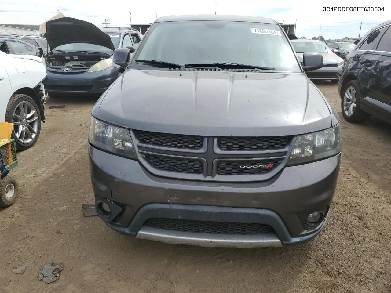 2015 Dodge Journey R/T VIN: 3C4PDDEG8FT633504 Lot: 71685164