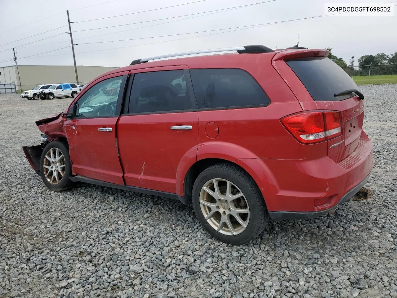 2015 Dodge Journey Limited VIN: 3C4PDCDG5FT698502 Lot: 71817314