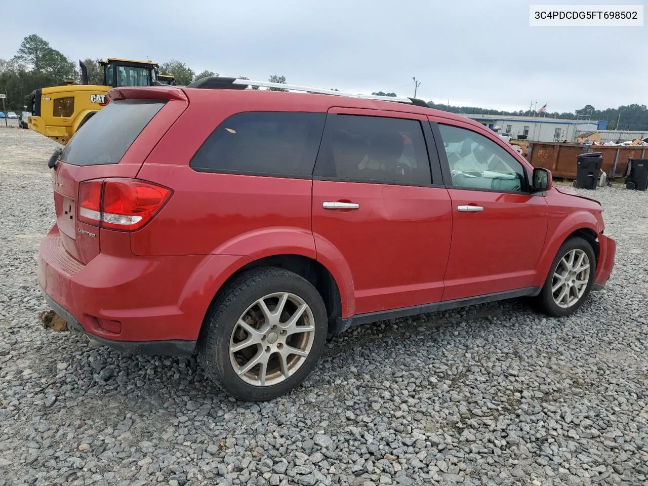 2015 Dodge Journey Limited VIN: 3C4PDCDG5FT698502 Lot: 71817314