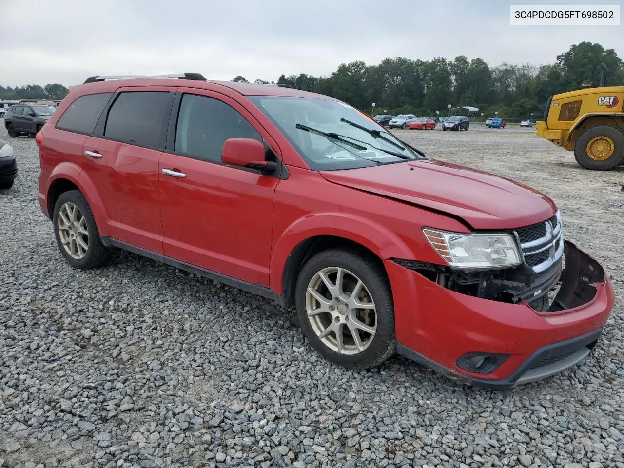 2015 Dodge Journey Limited VIN: 3C4PDCDG5FT698502 Lot: 71817314