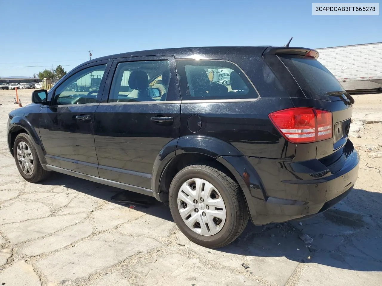 2015 Dodge Journey Se VIN: 3C4PDCAB3FT665278 Lot: 71964514