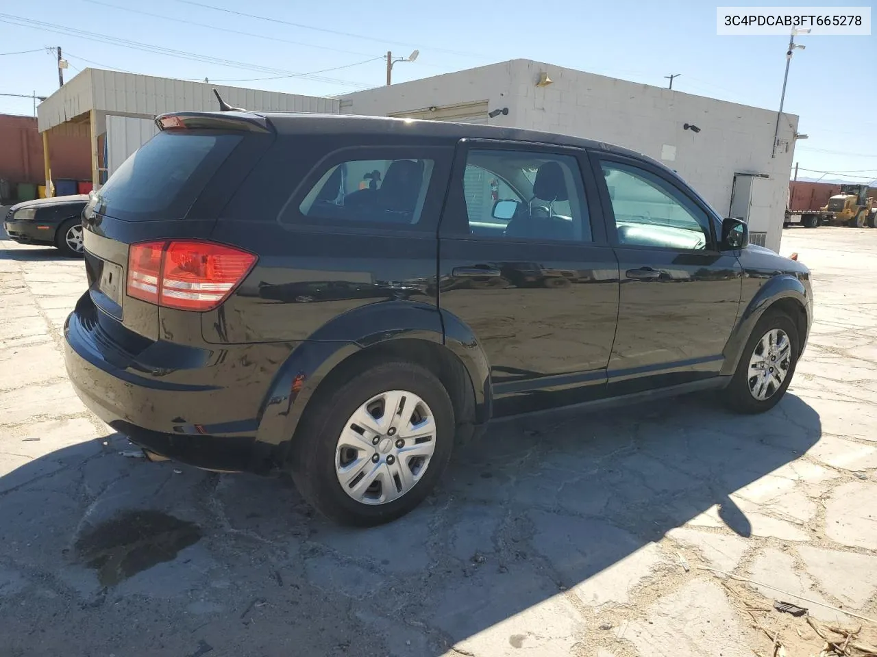 2015 Dodge Journey Se VIN: 3C4PDCAB3FT665278 Lot: 71964514